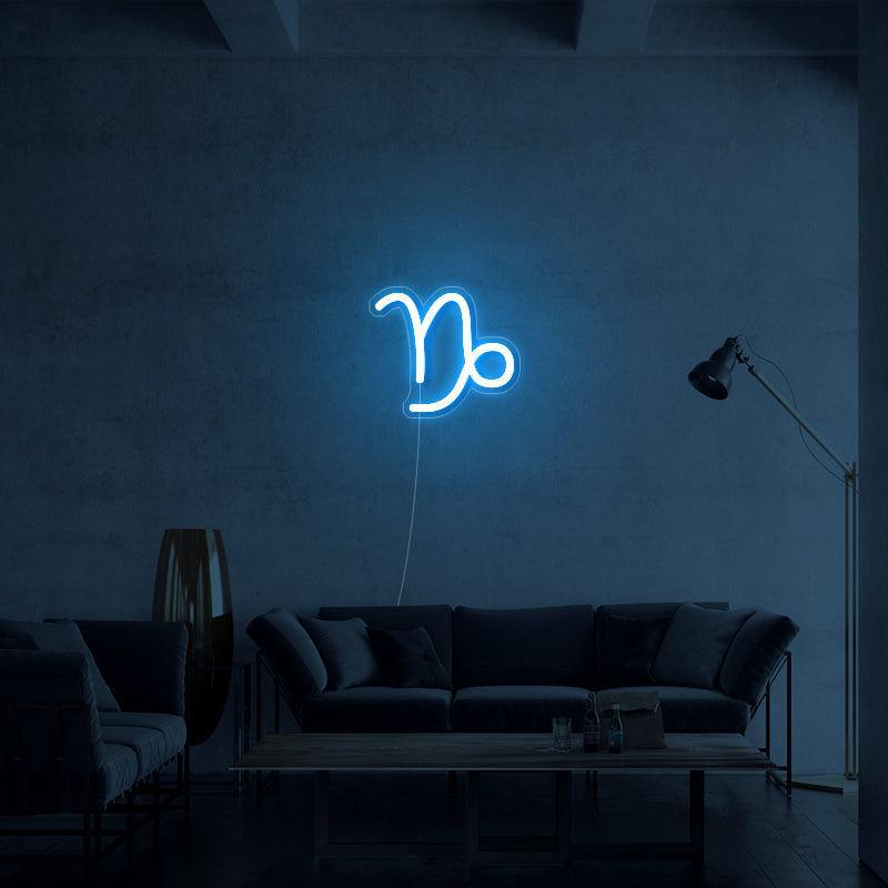 'Capricorn' Zodiac LED Neon Sign - neon32 - Neon32 - Neonbeach - Sculpt Neon - Custom Neon - Neon87 -Yellow Pop