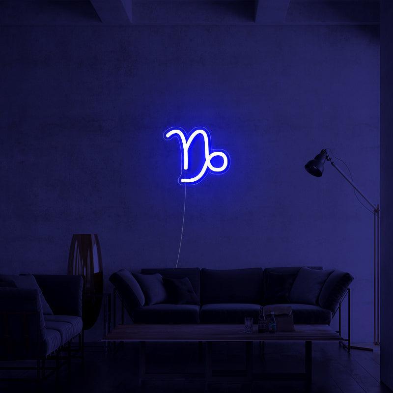 'Capricorn' Zodiac LED Neon Sign - neon32 - Neon32 - Neonbeach - Sculpt Neon - Custom Neon - Neon87 -Yellow Pop