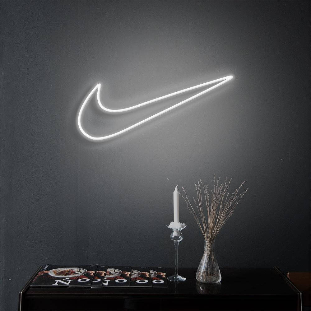 Nike Swoosh LED Neon Sign - neon32 - Neon32 - Neonbeach - Sculpt Neon - Custom Neon - Neon87 -Yellow Pop
